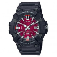 Casio – En silicone – Cadran couleur grenat – Sport – MW-610H-4AVDF
