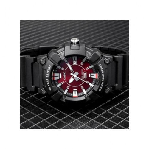 Casio – En silicone – Cadran couleur grenat – Sport – MW-610H-4AVDF Casio – En silicone – Cadran couleur grenat – Sport – MW-610H-4AVDF