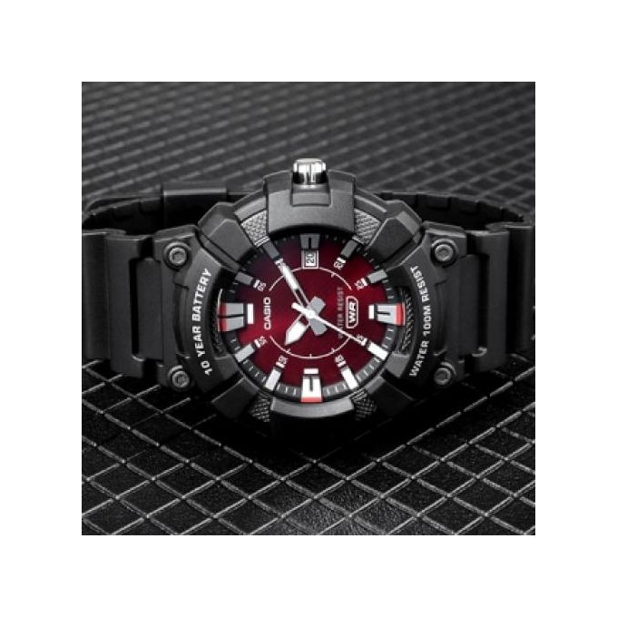 Casio – En silicone – Cadran couleur grenat – Sport – MW-610H-4AVDF