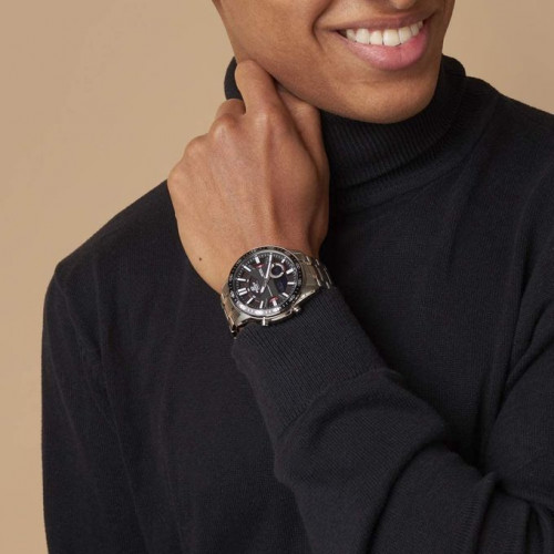 Casio – EDIFICE – Double montre Numérique/Analogique – 3 Alarmes – EFV-C100D-1BVDF Casio – EDIFICE – Double montre Numérique/Analogique – 3 Alarmes – EFV-C100D-1BVDF