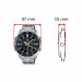 Casio – EDIFICE – Double montre Numérique/Analogique – 3 Alarmes – EFV-C100D-1BVDF Casio – EDIFICE – Double montre Numérique/Analogique – 3 Alarmes – EFV-C100D-1BVDF
