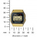 Casio – Cadran carré – Vintage Collection – Doré – Bracelet en acier inoxydable – A159WGEA-1DF Casio – Cadran carré – Vintage Collection – Doré – Bracelet en acier inoxydable – A159WGEA-1DF