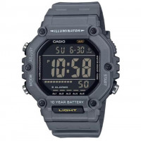 Casio – Montre sport pratique et robuste noir – Autonomie pile 10 ans – Étanche 100 m – AE-1600H-8BV