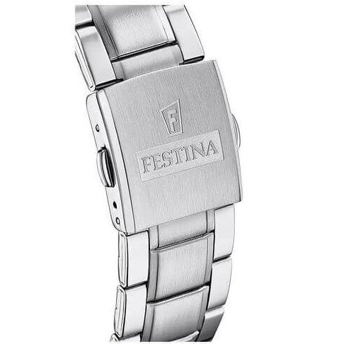 Festina – Chronographe pour hommes – Tout en acier inoxydable – Étanche 50 m – F16759/7