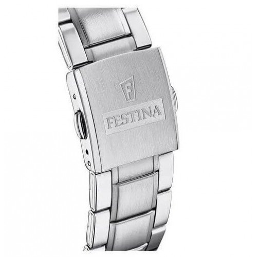 Festina – Chronographe pour hommes – Tout en acier inoxydable – Étanche 50 m – F16759/7 Festina – Chronographe pour hommes – Tout en acier inoxydable – Étanche 50 m – F16759/7