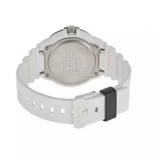 Casio – Montre sport blanche avec bracelet en résine blanche – Étanche 100 m – MRW-200HC-7BV Casio – Montre sport blanche avec bracelet en résine blanche – Étanche 100 m – MRW-200HC-7BV