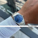 Casio – Style classique en fond bleu et bracelet en acier inoxydable argenté avec dateur pour hommes – MTP-B146D-2AV Casio – Style classique en fond bleu et bracelet en acier inoxydable argenté avec dateur pour hommes – MTP-B146D-2AV