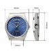 Casio – Style classique en fond bleu et bracelet en acier inoxydable argenté avec dateur pour hommes – MTP-B146D-2AV Casio – Style classique en fond bleu et bracelet en acier inoxydable argenté avec dateur pour hommes – MTP-B146D-2AV