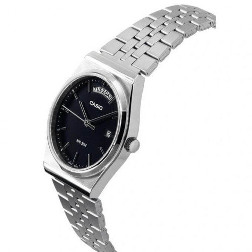 Casio – Montre classique pour hommes en acier inoxydable et avec dateur jours/mois – Étanche 50 m – MTP-B146D-1AV Casio – Montre classique pour hommes en acier inoxydable et avec dateur jours/mois – Étanche 50 m – MTP-B146D-1AV