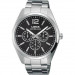 Lorus – Montre pour hommes au cadran noir et blanc avec motifs rayures – Étanche 50 m – RP623CX9 Lorus – Montre pour hommes au cadran noir et blanc avec motifs rayures – Étanche 50 m – RP623CX9