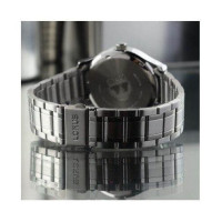 Lorus – Montre pour hommes au cadran noir et blanc avec motifs rayures – Étanche 50 m – RP623CX9