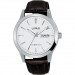 Lorus – Montre classique en bracelet cuir marron et avec dateur pour hommes – Étanche 50 m – RXN29DX9 Lorus – Montre classique en bracelet cuir marron et avec dateur pour hommes – Étanche 50 m – RXN29DX9