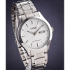 Lorus – Montre classique au fond blanc et avec dateur jours/mois pour hommes – Étanche – RXN25DX9