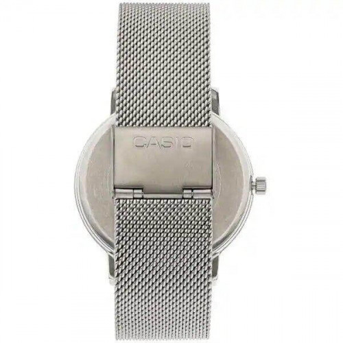 Casio – Simple, mais unique, Bracelet en mailles milanaise – Avec dateur jour/mois – Étanche – MTP-B125M-7AV Casio – Simple, mais unique, Bracelet en mailles milanaise – Avec dateur jour/mois – Étanche – MTP-B125M-7AV