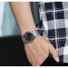 Casio – Montre classique au fond noir et index chiffres arabes blancs pour hommes – Bracelet en acier inoxydable argenté – MTP-V001D-1B Casio – Montre classique au fond noir et index chiffres arabes blancs pour hommes – Bracelet en acier inoxydable argenté – MTP-V001D-1B