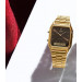 Casio – Vintage au style classique dorée et fond marron – Double montres avec bracelet en acier inoxydable – AQ-230GA-5AMQY Casio – Vintage au style classique dorée et fond marron – Double montres avec bracelet en acier inoxydable – AQ-230GA-5AMQY