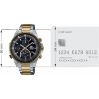 Casio – Edifice Collection pour hommes – Solaire – Verre saphir anti rayures – Avec un design sportif – EFS-S590SG-1AV