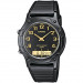 Casio – Double montres numérique/analogique – Étanche jusqu’à 50 m – Bracelet en résine – AW-49H-1BV Casio – Double montres numérique/analogique – Étanche jusqu’à 50 m – Bracelet en résine – AW-49H-1BV