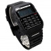 Casio – Bracelet en résine Bio de couleur Noir – Style rétro Vintage avec mini-calculatrice révolutionnaire – CA-53WB-1B Casio – Bracelet en résine Bio de couleur Noir – Style rétro Vintage avec mini-calculatrice révolutionnaire – CA-53WB-1B