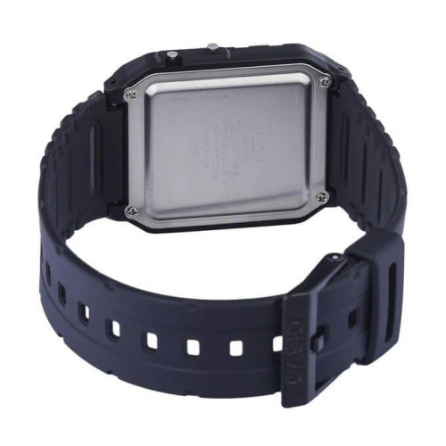 Casio – Bracelet en résine Bio de couleur Noir – Style rétro Vintage avec mini-calculatrice révolutionnaire – CA-53WB-1B Casio – Bracelet en résine Bio de couleur Noir – Style rétro Vintage avec mini-calculatrice révolutionnaire – CA-53WB-1B