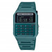 Casio – Style rétro Vintage avec mini-calculatrice révolutionnaire – Bracelet en résine Bio de couleur turquoise foncé – CA-53WB-3B Casio – Style rétro Vintage avec mini-calculatrice révolutionnaire – Bracelet en résine Bio de couleur turquoise foncé – CA-53WB-3B