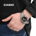 Casio – Montre pour hommes au fond texturé en noir et dateur jours/mois – Étanche 50 m – MTP-1335D-1AVDF Casio – Montre pour hommes au fond texturé en noir et dateur jours/mois – Étanche 50 m – MTP-1335D-1AVDF