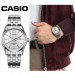 Casio – Modèle classique pour hommes au fond texturé argenté avec dateur sur 3h et étanchéité 50 m – MTP-1335D-7AVDF Casio – Modèle classique pour hommes au fond texturé argenté avec dateur sur 3h et étanchéité 50 m – MTP-1335D-7AVDF