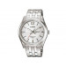 Casio – Modèle classique pour hommes au fond texturé argenté avec dateur sur 3h et étanchéité 50 m – MTP-1335D-7AVDF Casio – Modèle classique pour hommes au fond texturé argenté avec dateur sur 3h et étanchéité 50 m – MTP-1335D-7AVDF