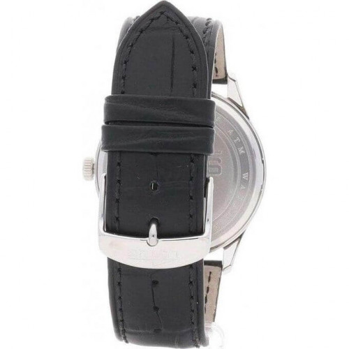 Lotus – Montre classique cadran argenté en bracelet cuir noir pour hommes – Diamètre 42 mm – 15961/1 Lotus – Montre classique cadran argenté en bracelet cuir noir pour hommes – Diamètre 42 mm – 15961/1