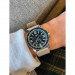 Casio – Montre en bracelet résine beige – Étanche – Argentée cadran noir – MTP-VD300-5B Casio – Montre en bracelet résine beige – Étanche – Argentée cadran noir – MTP-VD300-5B