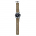 Casio – Montre en bracelet résine beige – Étanche – Argentée cadran noir – MTP-VD300-5B Casio – Montre en bracelet résine beige – Étanche – Argentée cadran noir – MTP-VD300-5B