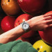Casio – Montre en bracelet résine vert – Étanche – Argentée cadran blanc – MTP-VD300-3B Casio – Montre en bracelet résine vert – Étanche – Argentée cadran blanc – MTP-VD300-3B