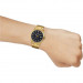 Casio – Montre dorée, cadran noir et index dorés pour hommes – Afficheur de date – Tout en acier inoxydable – MTP-VD03G-1A Casio – Montre dorée, cadran noir et index dorés pour hommes – Afficheur de date – Tout en acier inoxydable – MTP-VD03G-1A