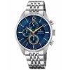 Festina – Montre fond bleu pour hommes – Chronographe – Tout en acier inoxydable – F20285/3