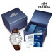 Festina – Chronographe en bracelet cuir marron pour hommes – Avec dateur – Étanche 50 m – F16760/1 Festina – Chronographe en bracelet cuir marron pour hommes – Avec dateur – Étanche 50 m – F16760/1