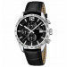 Festina – Pour hommes en bracelet cuir noir – Chronographe – Avec dateur et bracelet cuir noir – F16760/4 Festina – Pour hommes en bracelet cuir noir – Chronographe – Avec dateur et bracelet cuir noir – F16760/4