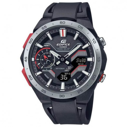 Casio Solaire – Synchronisation avec votre smartphone via Bluetooth® – Bracelet en résine noir – BCE-2200P-1A Casio Solaire – Synchronisation avec votre smartphone via Bluetooth® – Bracelet en résine noir – BCE-2200P-1A