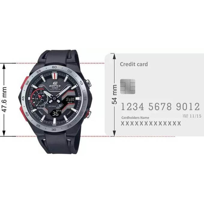 Casio Solaire – Synchronisation avec votre smartphone via Bluetooth® – Bracelet en résine noir – BCE-2200P-1A