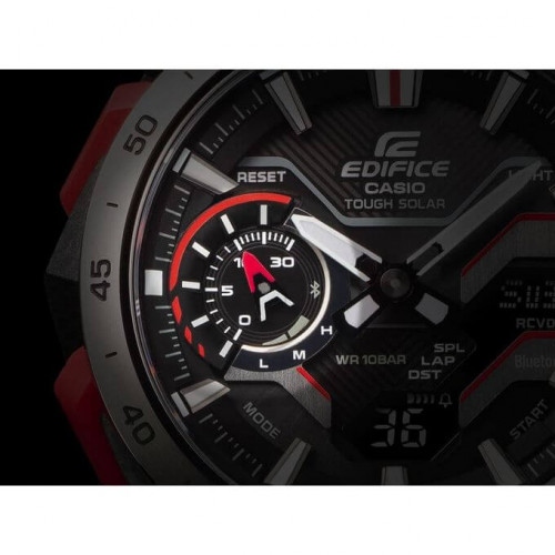 Casio Solaire – Synchronisation avec votre smartphone via Bluetooth® – Bracelet en résine noir – BCE-2200P-1A Casio Solaire – Synchronisation avec votre smartphone via Bluetooth® – Bracelet en résine noir – BCE-2200P-1A