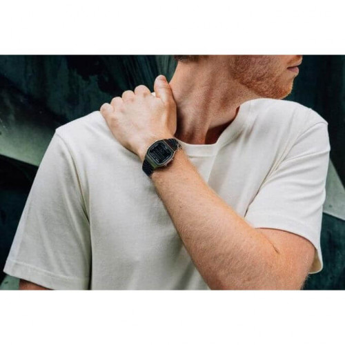 Casio – Bluetooth® pour connecter au smartphone – Vintage Collection – Noir en bracelet inoxydable – ABL-100WEGG-1B Casio – Bluetooth® pour connecter au smartphone – Vintage Collection – Noir en bracelet inoxydable – ABL-100WEGG-1B