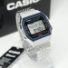 Casio – Vintage collection avec couplage par Bluetooth® avec votre smartphone – Argentée & bracelet en acier inoxydable – ABL-100WE-1A Casio – Vintage collection avec couplage par Bluetooth® avec votre smartphone – Argentée & bracelet en acier inoxydable – ABL-100WE-1A