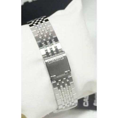 Casio – Vintage collection avec couplage par Bluetooth® avec votre smartphone – Argentée & bracelet en acier inoxydable – ABL-100WE-1A Casio – Vintage collection avec couplage par Bluetooth® avec votre smartphone – Argentée & bracelet en acier inoxydable – ABL-100WE-1A