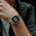 Casio – Vintage collection avec couplage par Bluetooth® avec votre smartphone – Argentée & bracelet en acier inoxydable – ABL-100WE-1A Casio – Vintage collection avec couplage par Bluetooth® avec votre smartphone – Argentée & bracelet en acier inoxydable – ABL-100WE-1A