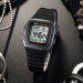 Casio – Montre digitale pour hommes – Bracelet en résine noir – Autonomie pile 10 ans – W-96H-1BV Casio – Montre digitale pour hommes – Bracelet en résine noir – Autonomie pile 10 ans – W-96H-1BV
