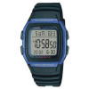Casio – Boîtier bleu – Autonomie de la pile : 10 ans – 5 Alarmes – Digitale – W-96H-2AV