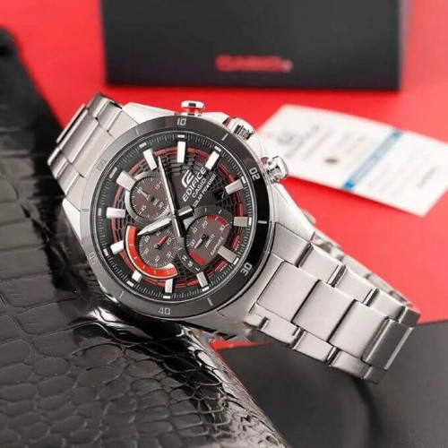 Casio – Ultra-mince, sportif et solaire – Cristal de saphir résistant aux rayures – Tout en acier inoxydable – EFS-S610DB-1AV Casio – Ultra-mince, sportif et solaire – Cristal de saphir résistant aux rayures – Tout en acier inoxydable – EFS-S610DB-1AV