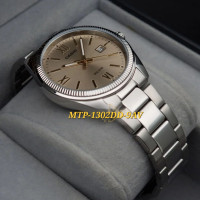 Casio – Montre classique fond doré pour hommes – Tout en acier inoxydable – Avec dateur – MTP-1302DD-9AV