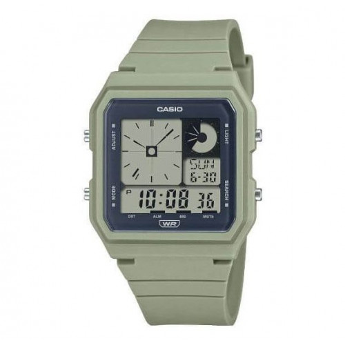 Casio – Montre qui s’adapte à tous les poignets – vert – Étanche – alarme – LF-20W-3ADF Casio – Montre qui s’adapte à tous les poignets – vert – Étanche – alarme – LF-20W-3ADF