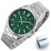 Casio – Argenté fond vert avec dateur – Bracelet en acier inoxydable – MTP-VD03D-3A1UDF Casio – Argenté fond vert avec dateur – Bracelet en acier inoxydable – MTP-VD03D-3A1UDF