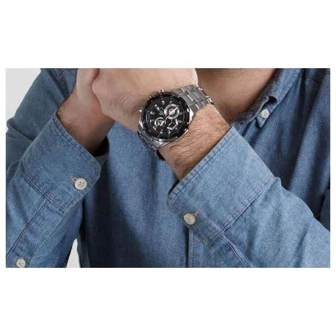 Casio – Edifice Collection – Montre chronographe pour hommes – D. Boîtier 49,5 mm – EFR-539D-1AV